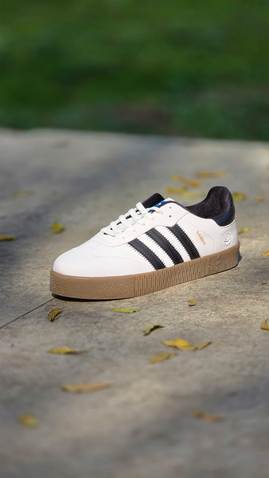 SAMBA DOUBLE SOLE WHITE