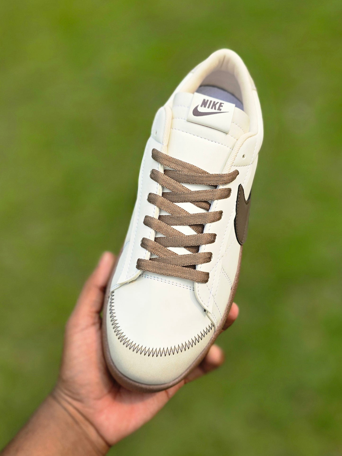 CHOCLATE JUMBO BLAZER