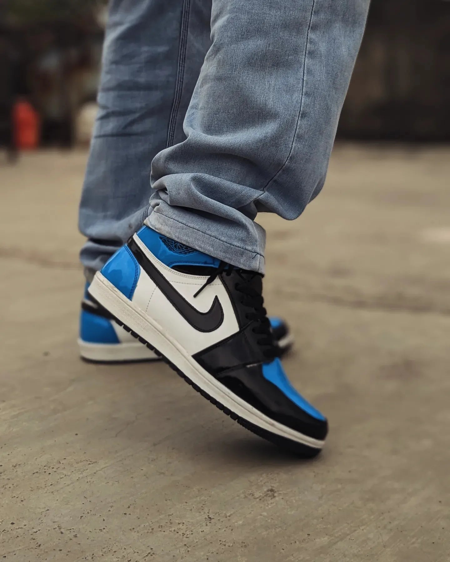 AJ1 BLUE CHILLI
