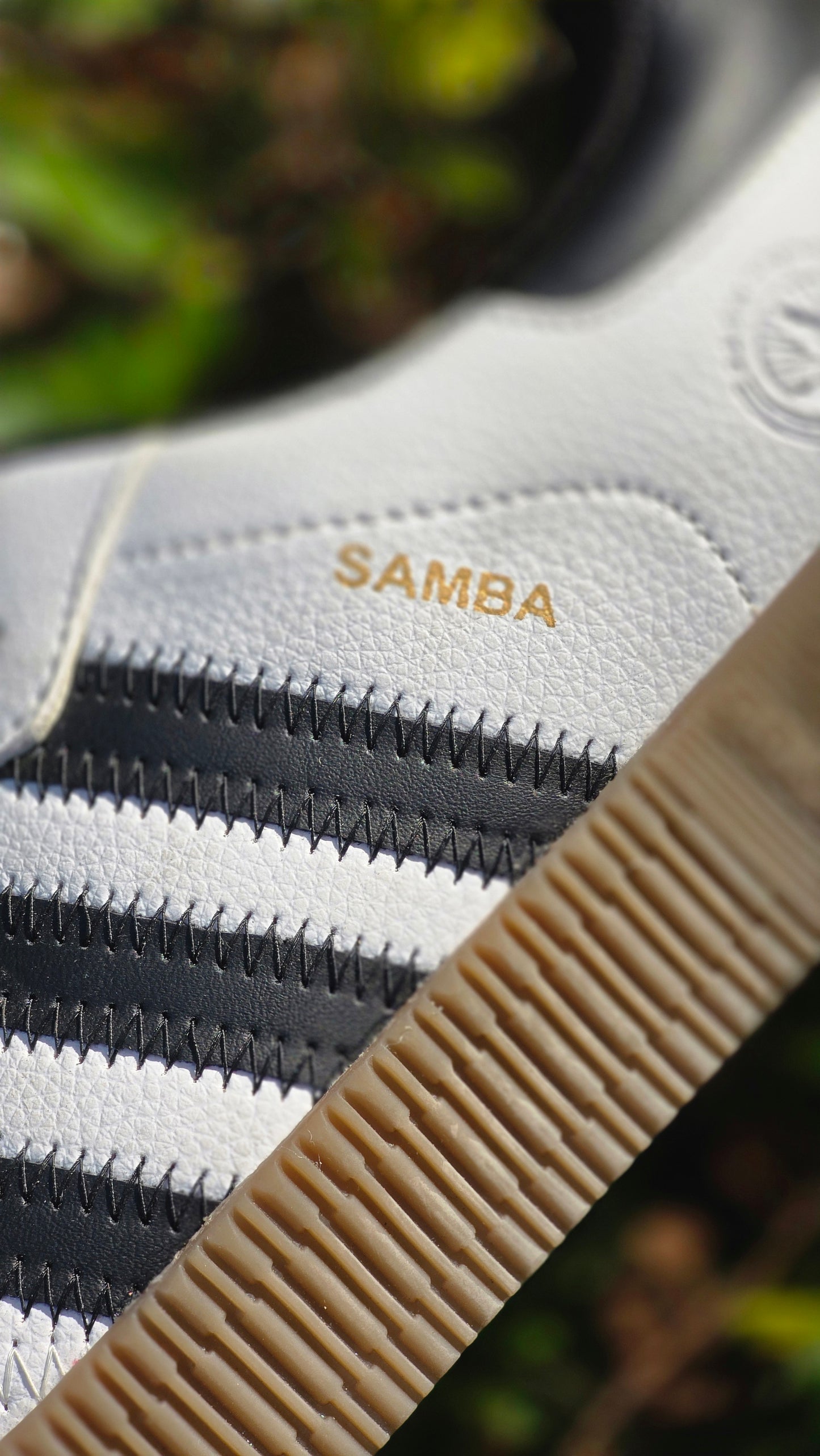 SAMBA DOUBLE SOLE WHITE