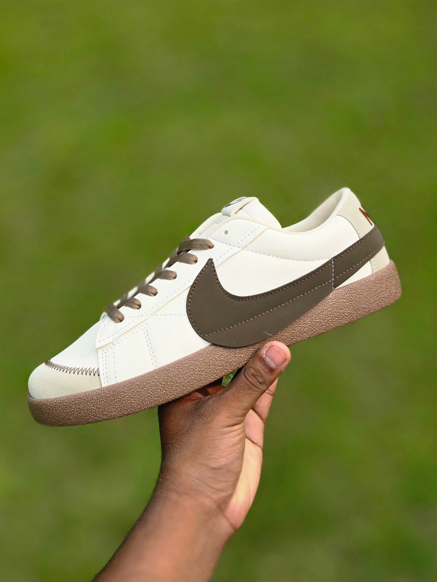 CHOCLATE JUMBO BLAZER