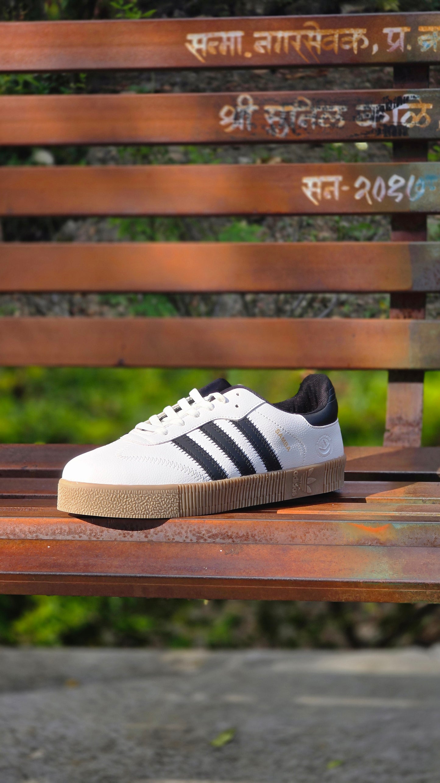 SAMBA DOUBLE SOLE WHITE